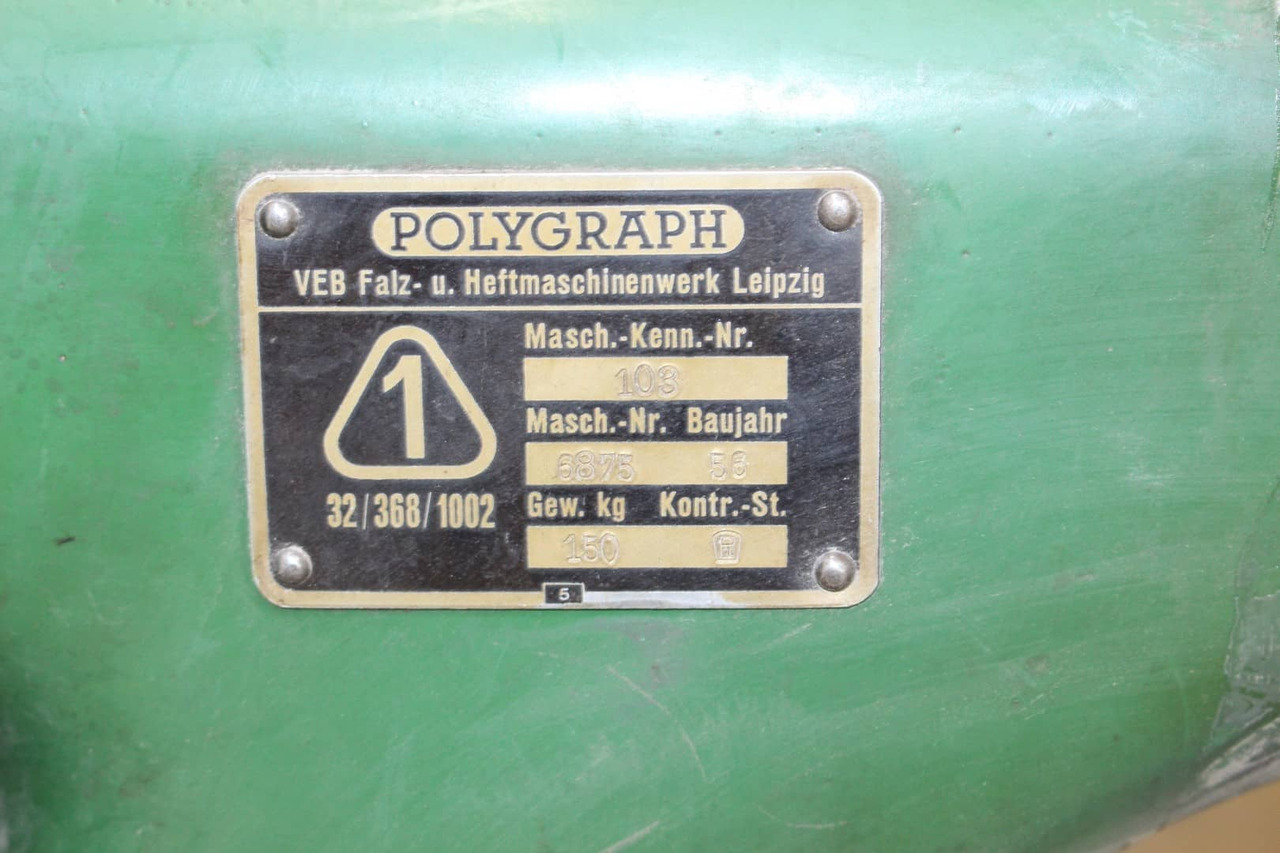 Printing machinery Polygraph 103: picture 6