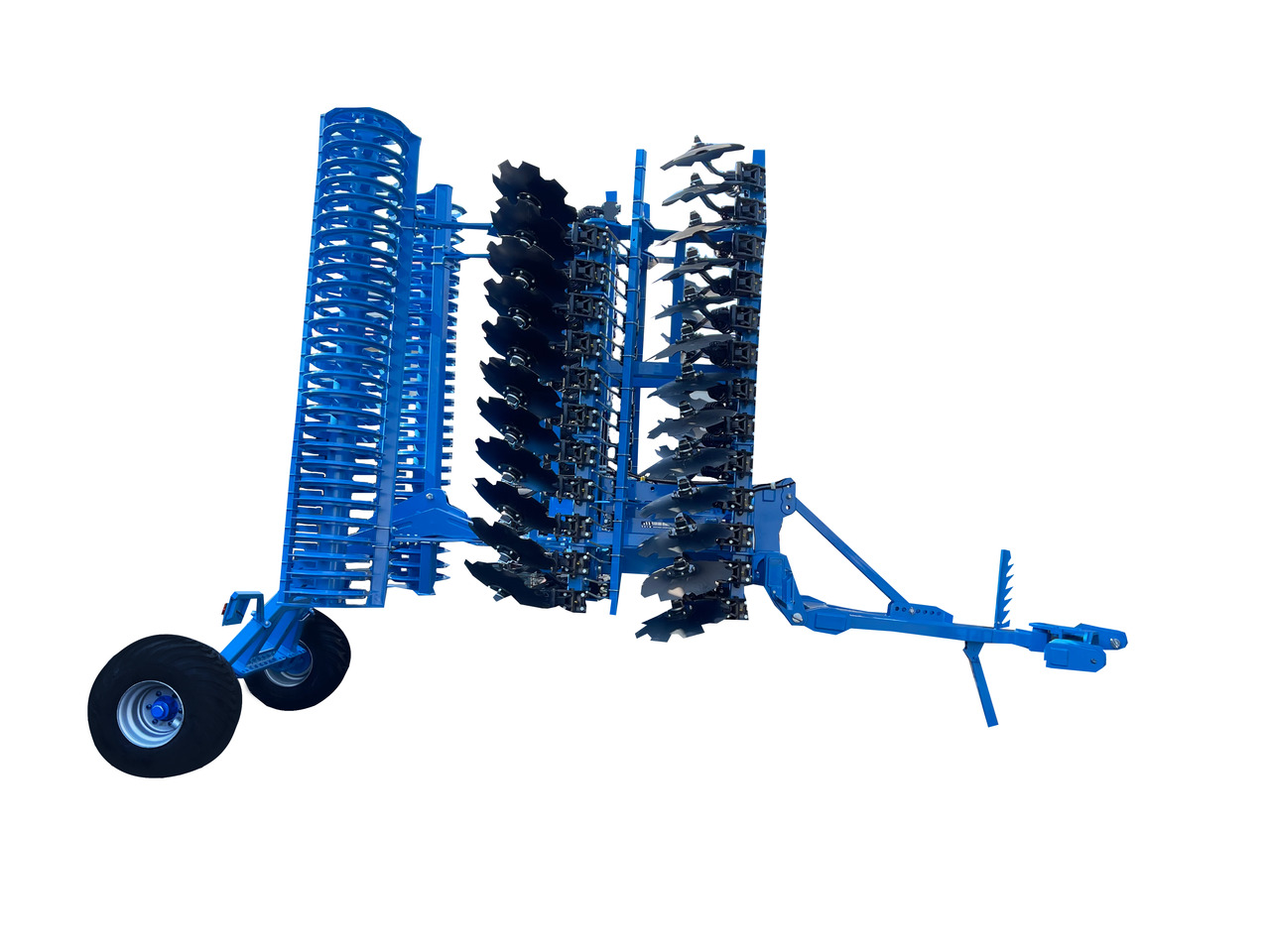 SOIL MASTER _GIANT SERIES FOLDABLE AND TRAILED TYPE MULTI DISC HARROW (SPRING TYPE LEG) - Disc harrow: picture 4 SOIL MASTER _GIANT SERIES FOLDABLE AND TRAILED TYPE MULTI DISC HARROW (SPRING TYPE LEG) - Disc harrow: picture 4