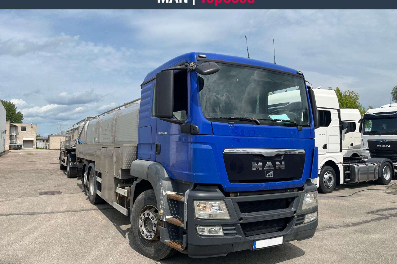 MAN 26.400 6X2-2 Plandex (8633) - Tank truck: picture 2 MAN 26.400 6X2-2 Plandex (8633) - Tank truck: picture 2