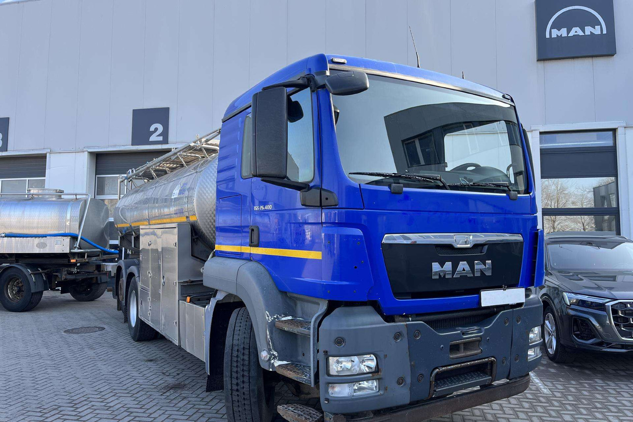 MAN TGS 26.400 6X2-2 Pienovežis (8488) - Tank truck, Tank trailer: picture 2 MAN TGS 26.400 6X2-2 Pienovežis (8488) - Tank truck, Tank trailer: picture 2