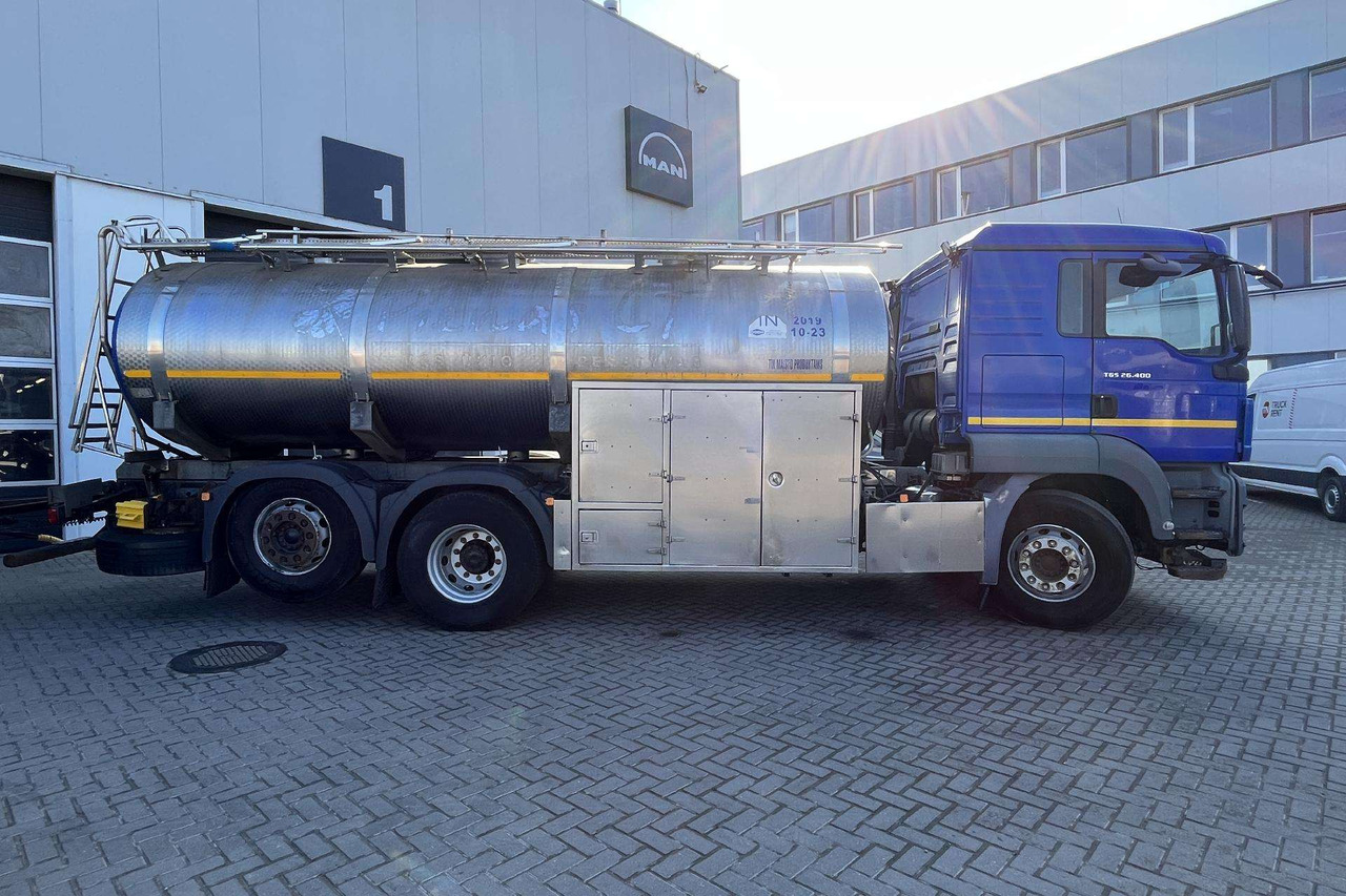 MAN TGS 26.400 6X2-2 Pienovežis (8488) - Tank truck, Tank trailer: picture 3 MAN TGS 26.400 6X2-2 Pienovežis (8488) - Tank truck, Tank trailer: picture 3
