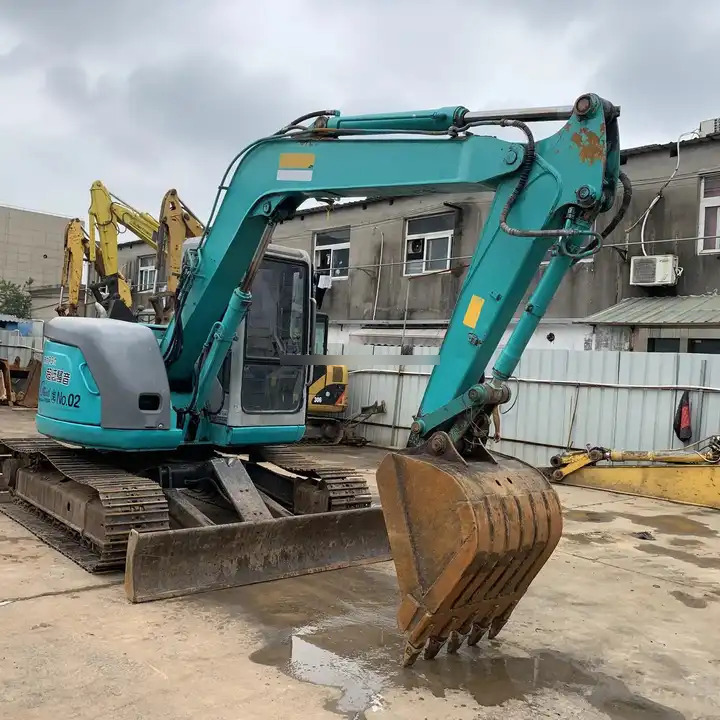 Used hydraulic Crawler Excavator Excavator Machine 7 Ton Kobelco SK75 Excavator  good construction machinery for sale - Mini excavator: picture 1 Used hydraulic Crawler Excavator Excavator Machine 7 Ton Kobelco SK75 Excavator  good construction machinery for sale - Mini excavator: picture 1