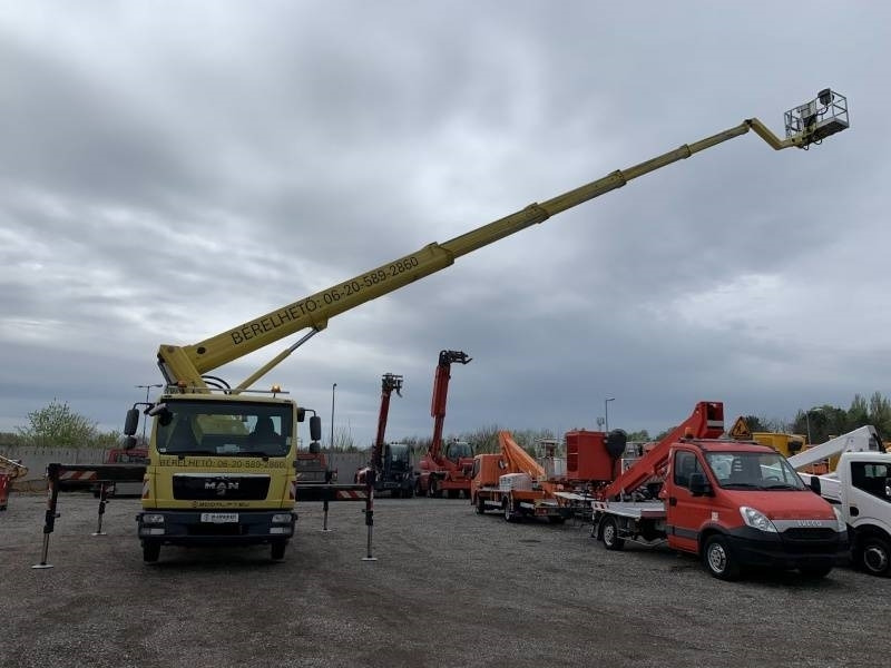 Truck mounted aerial platform MAN TGL 7.150 RuthmannSteiger T330 - 33m - 320 kg: picture 10