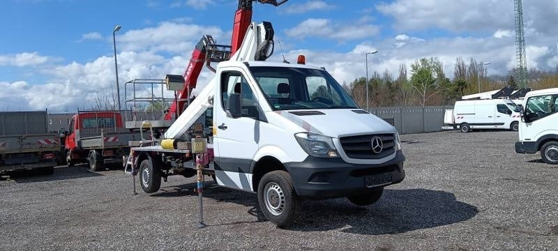 Truck mounted aerial platform Mercedes-Benz Sprinter GSR B180T - 17,8m - 300 kg: picture 1
