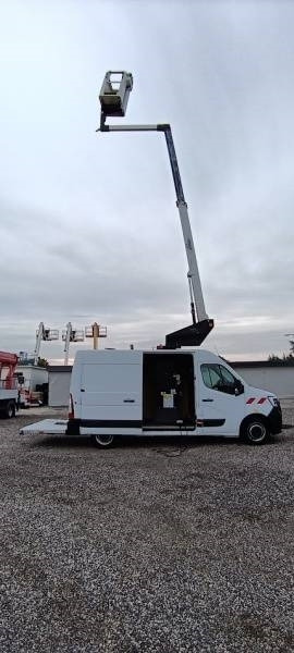 Truck mounted aerial platform Renault Master Versalift VTL135 EVO - 13,3 m - 120kg: picture 10