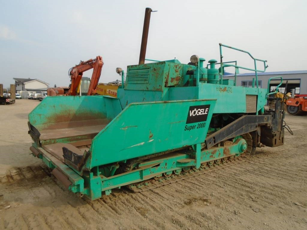 Vögele Super 2000  - Asphalt paver: picture 4 Vögele Super 2000  - Asphalt paver: picture 4