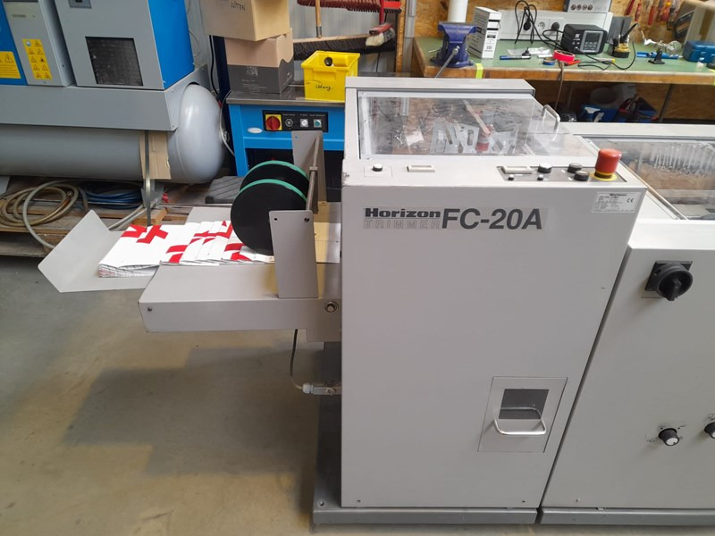 Horizon SPF-20A FC-20A VAC-100a VAC-100m | 2005 - Printing machinery: picture 3 Horizon SPF-20A FC-20A VAC-100a VAC-100m | 2005 - Printing machinery: picture 3