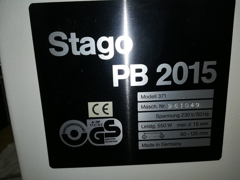 Stago PB 2015 - Printing machinery: picture 2 Stago PB 2015 - Printing machinery: picture 2