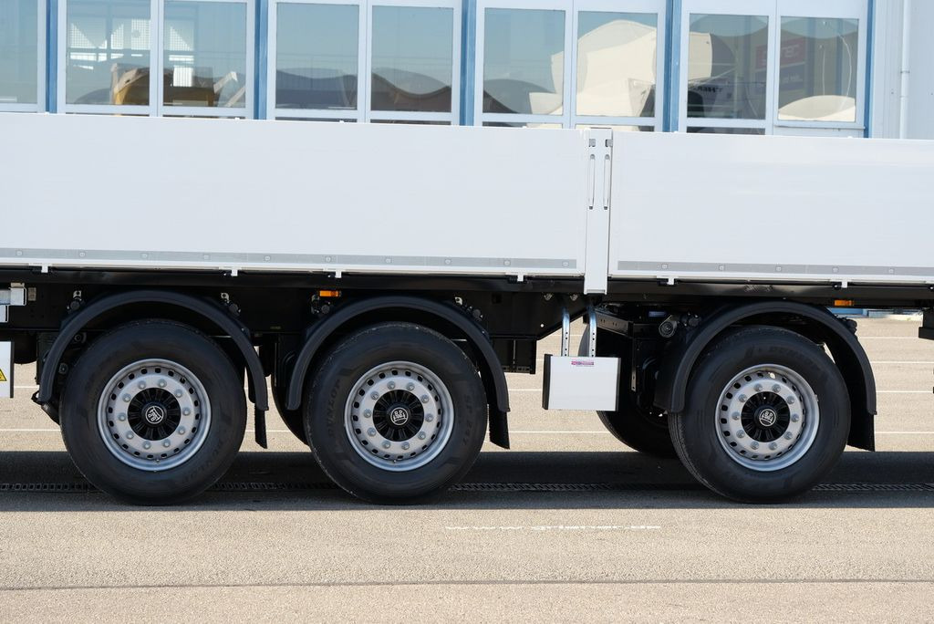 New Dropside/ Flatbed semi-trailer Krone SDP 27/BAUSTOFF/TRIDEC/BPW/RUNGENTASCHEN LIFT: picture 9