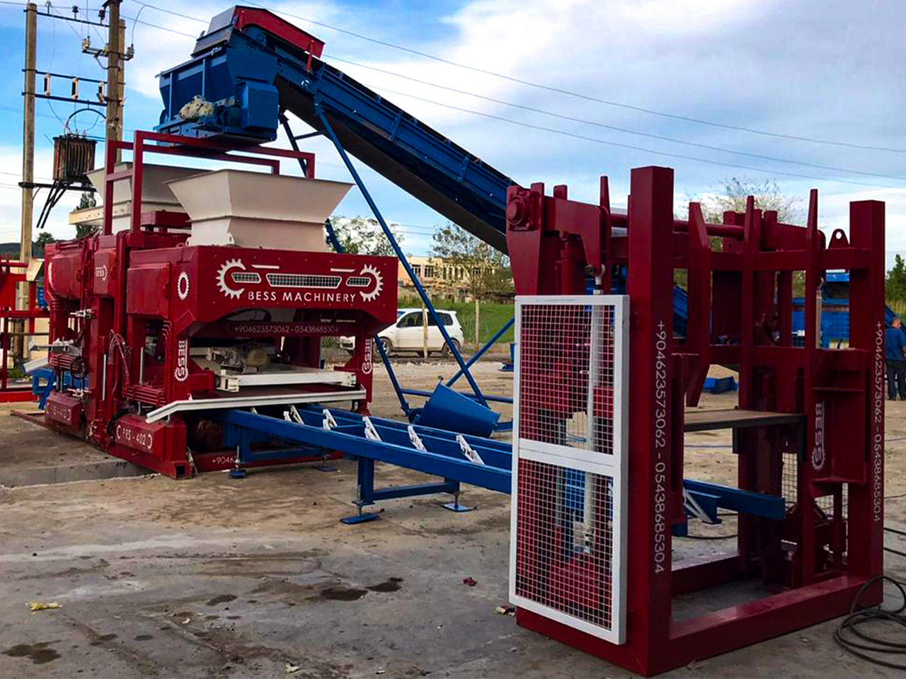 Automatic Paving Block Machine | PRS-402 - Block making machine: picture 4 Automatic Paving Block Machine | PRS-402 - Block making machine: picture 4