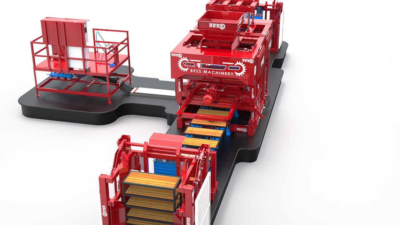 Concrete Block Machine | PRS-400 Fully Automatic - Block making machine: picture 4 Concrete Block Machine | PRS-400 Fully Automatic - Block making machine: picture 4