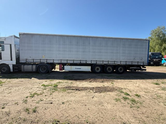 Krone SD mit Ladebordwand - Curtainsider semi-trailer: picture 4 Krone SD mit Ladebordwand - Curtainsider semi-trailer: picture 4