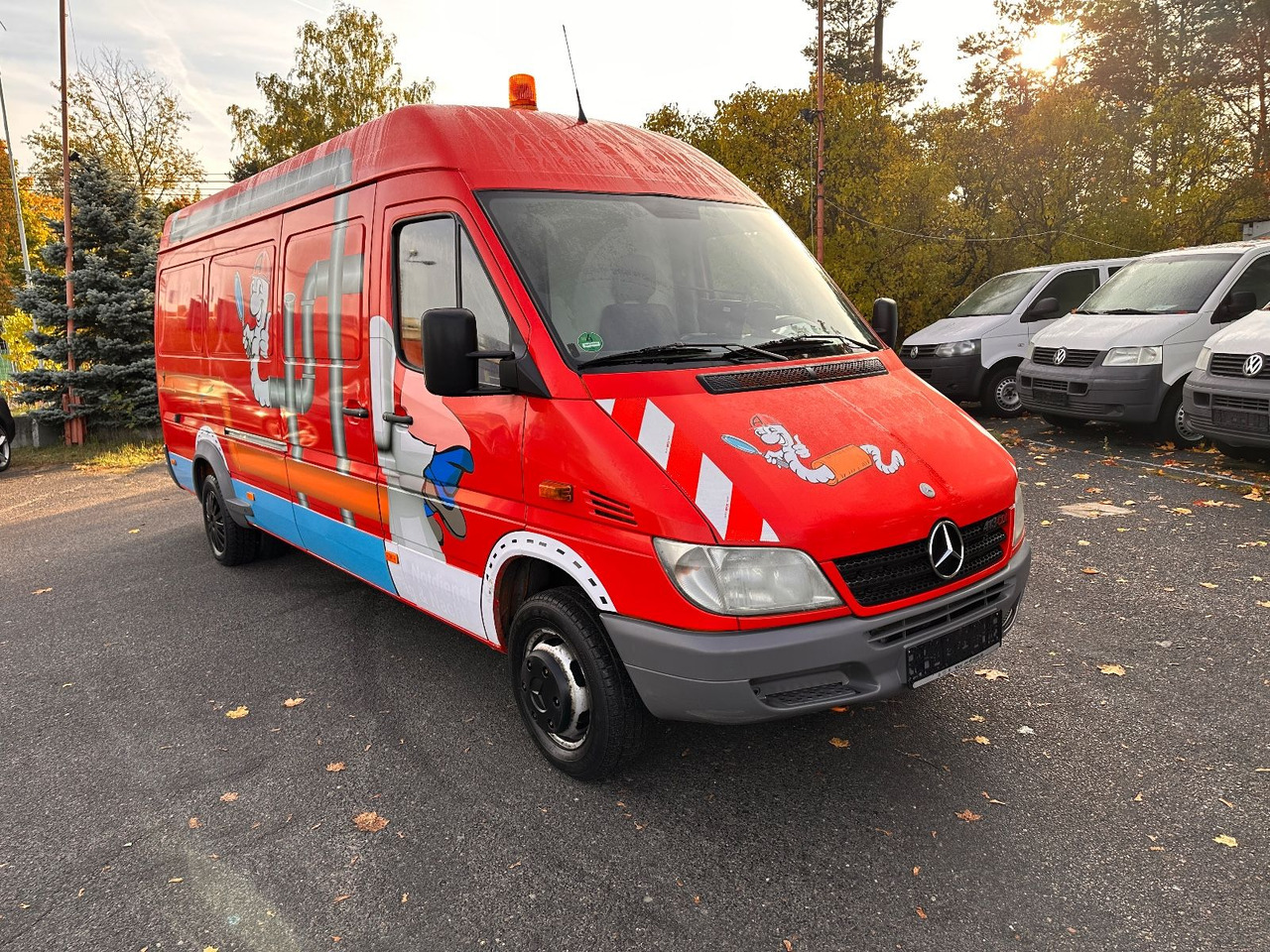 Mercedes-Benz Sprinter 413 CDI Saug- und Druckwagen - Vacuum truck: picture 2 Mercedes-Benz Sprinter 413 CDI Saug- und Druckwagen - Vacuum truck: picture 2