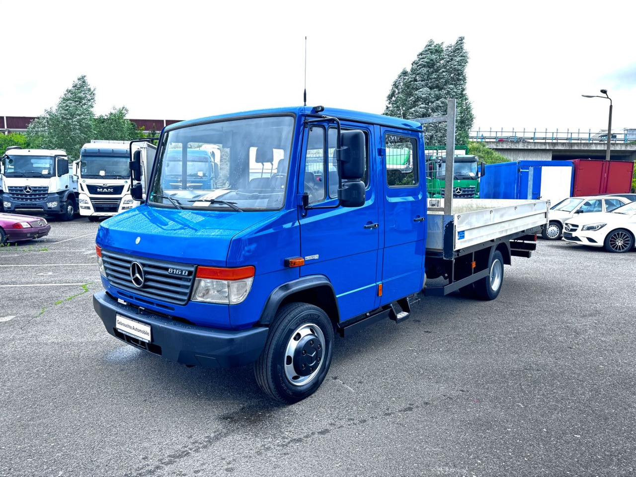 Mercedes-Benz Vario FGDK 816 D - Dropside/ Flatbed truck: picture 3 Mercedes-Benz Vario FGDK 816 D - Dropside/ Flatbed truck: picture 3
