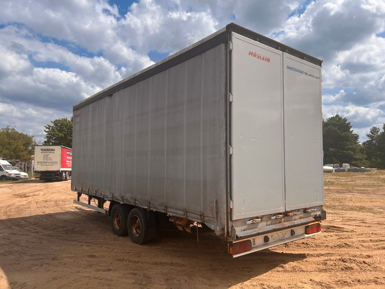 Curtainsider trailer Möslein TPR 105: picture 8