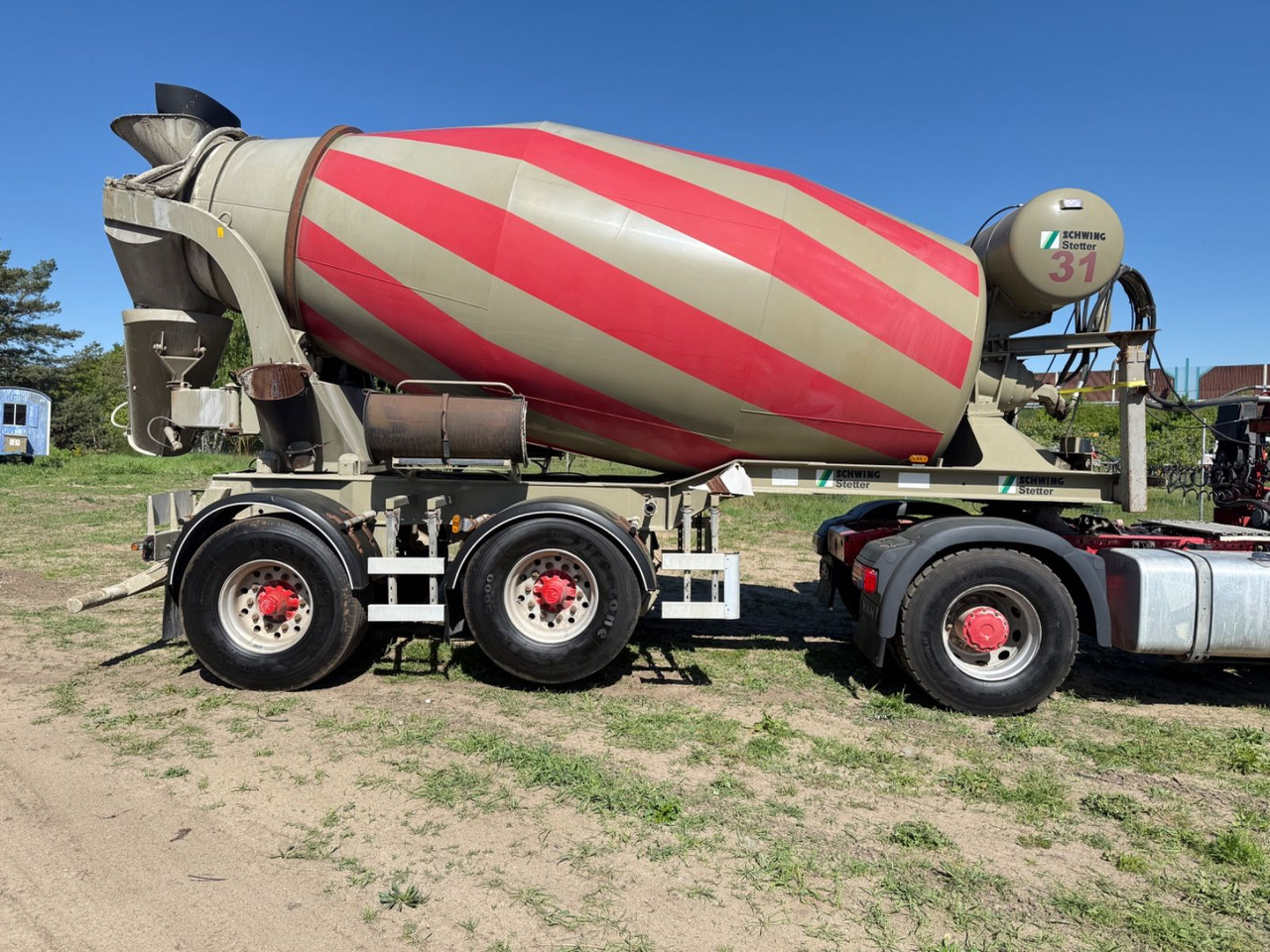 Stetter Mischer-Mixer Typ AM 10 FH Betonmischer - Concrete mixer semi-trailer: picture 3 Stetter Mischer-Mixer Typ AM 10 FH Betonmischer - Concrete mixer semi-trailer: picture 3