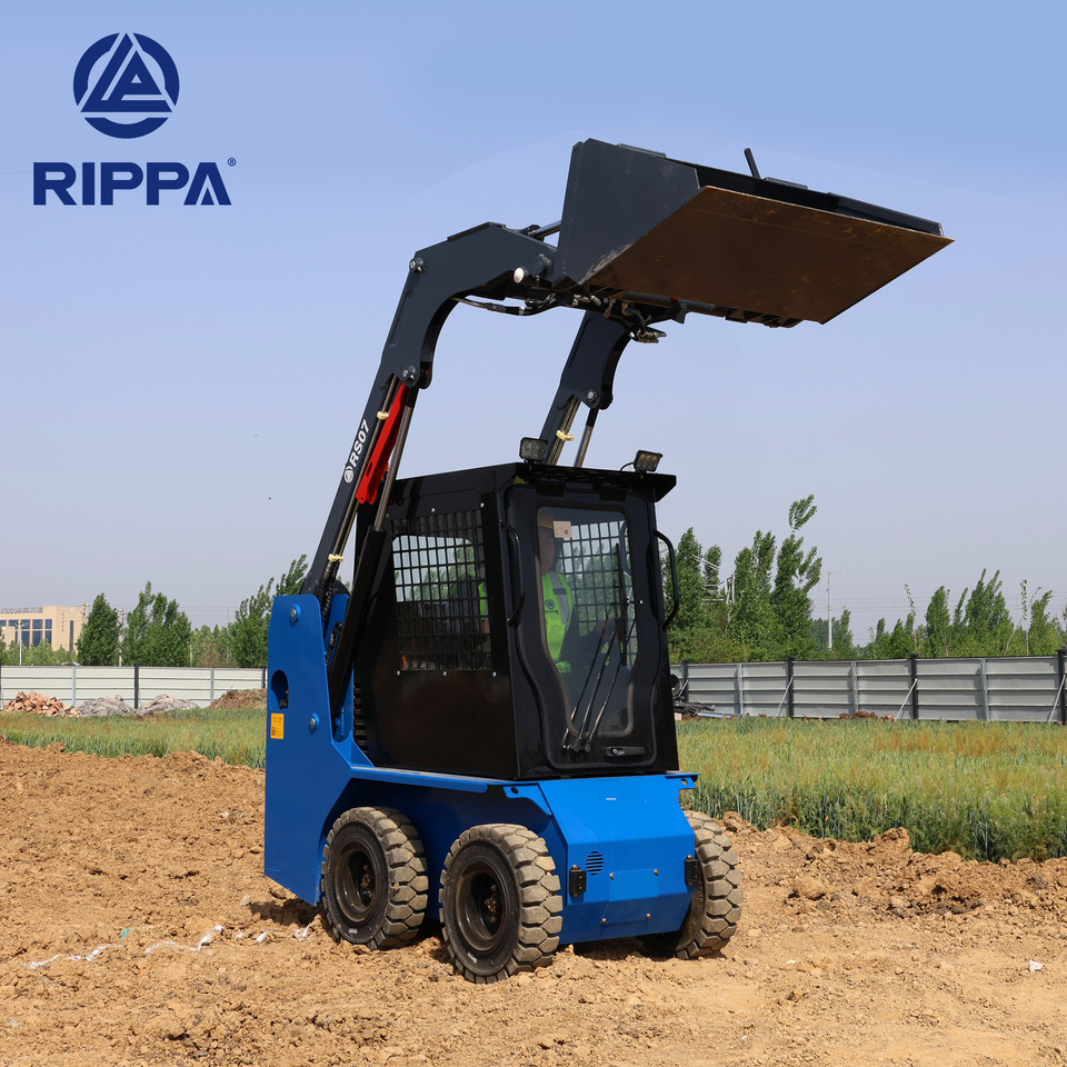Rippa RS07 Compact Loader | 24.4hp Kubota Power | High Flow Dual Pump | Comfortable A/C Cabin - Skid steer loader: picture 3 Rippa RS07 Compact Loader | 24.4hp Kubota Power | High Flow Dual Pump | Comfortable A/C Cabin - Skid steer loader: picture 3