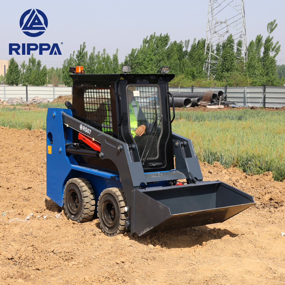 Rippa RS07 Compact Loader | 24.4hp Kubota Power | High Flow Dual Pump | Comfortable A/C Cabin - Skid steer loader: picture 1 Rippa RS07 Compact Loader | 24.4hp Kubota Power | High Flow Dual Pump | Comfortable A/C Cabin - Skid steer loader: picture 1