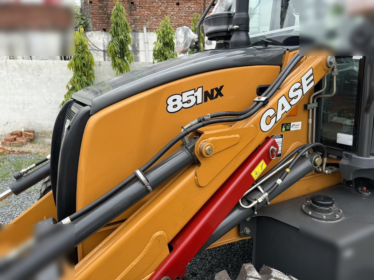 New Backhoe loader CASE 851NX CP: picture 18 New Backhoe loader CASE 851NX CP: picture 18