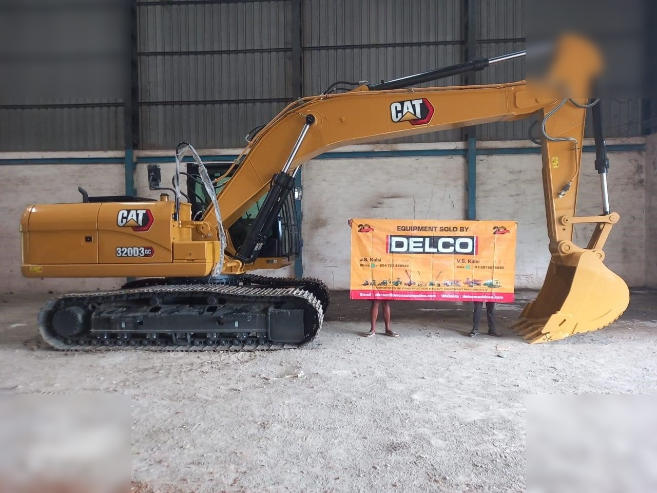 New Crawler excavator CATERPILLAR 320D3GC: picture 7