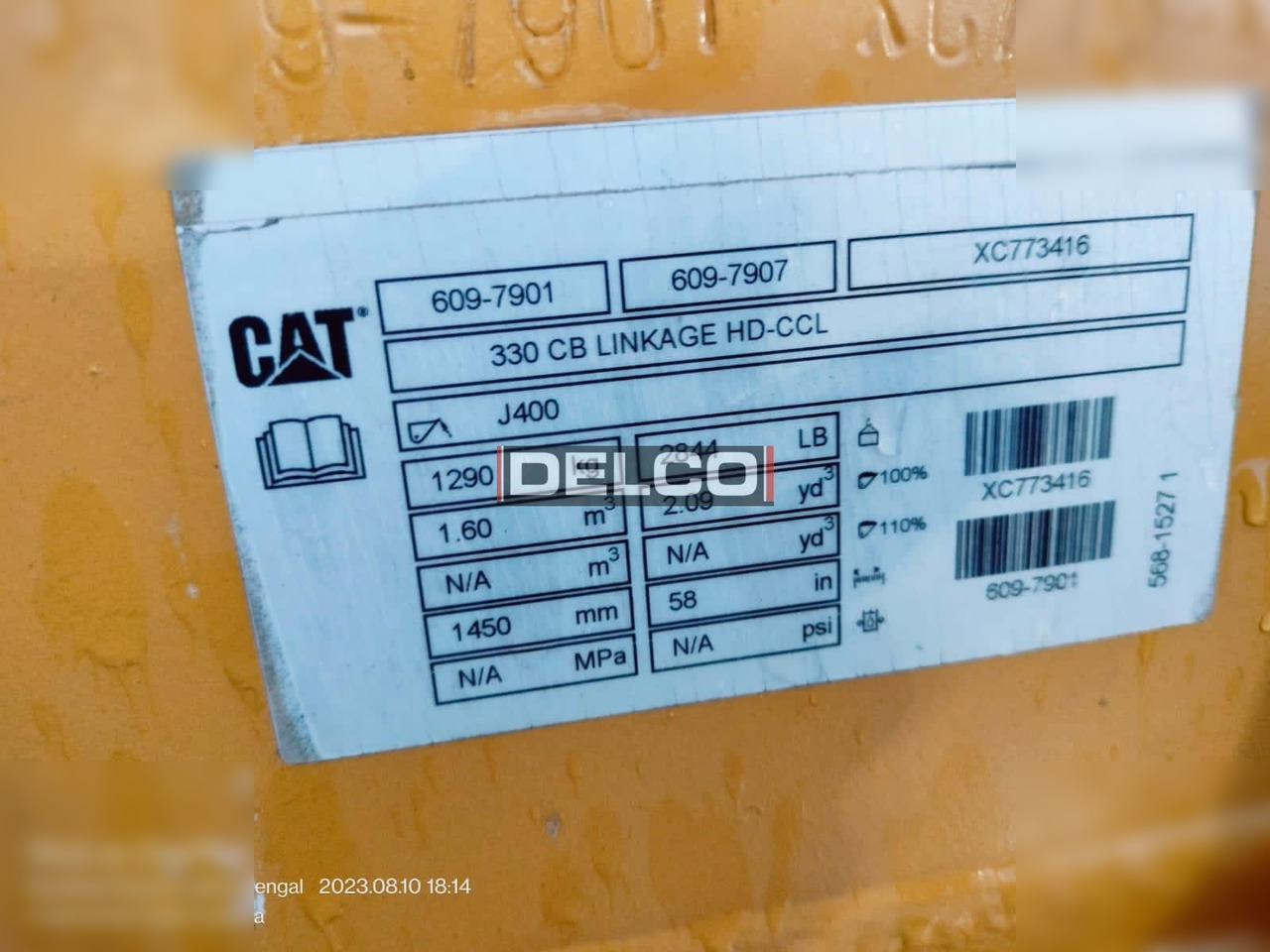 CATERPILLAR 330GC - Crawler excavator: picture 5 CATERPILLAR 330GC - Crawler excavator: picture 5