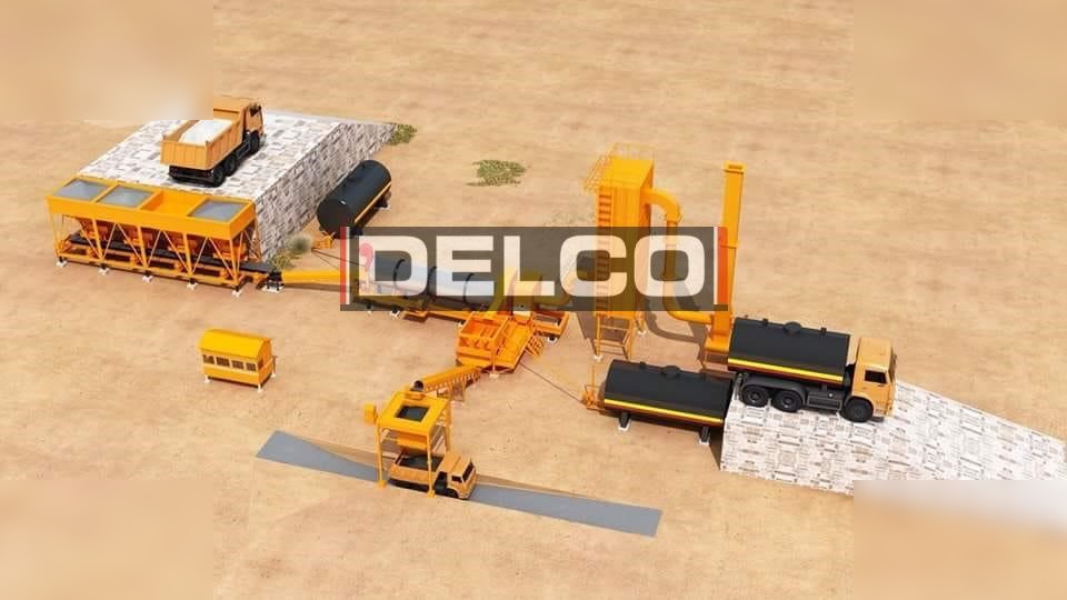 DELCO 90 TPH - Asphalt plant: picture 2 DELCO 90 TPH - Asphalt plant: picture 2