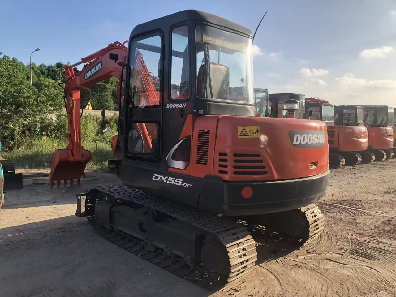 Doosan DX55 - Crawler excavator: picture 4 Doosan DX55 - Crawler excavator: picture 4