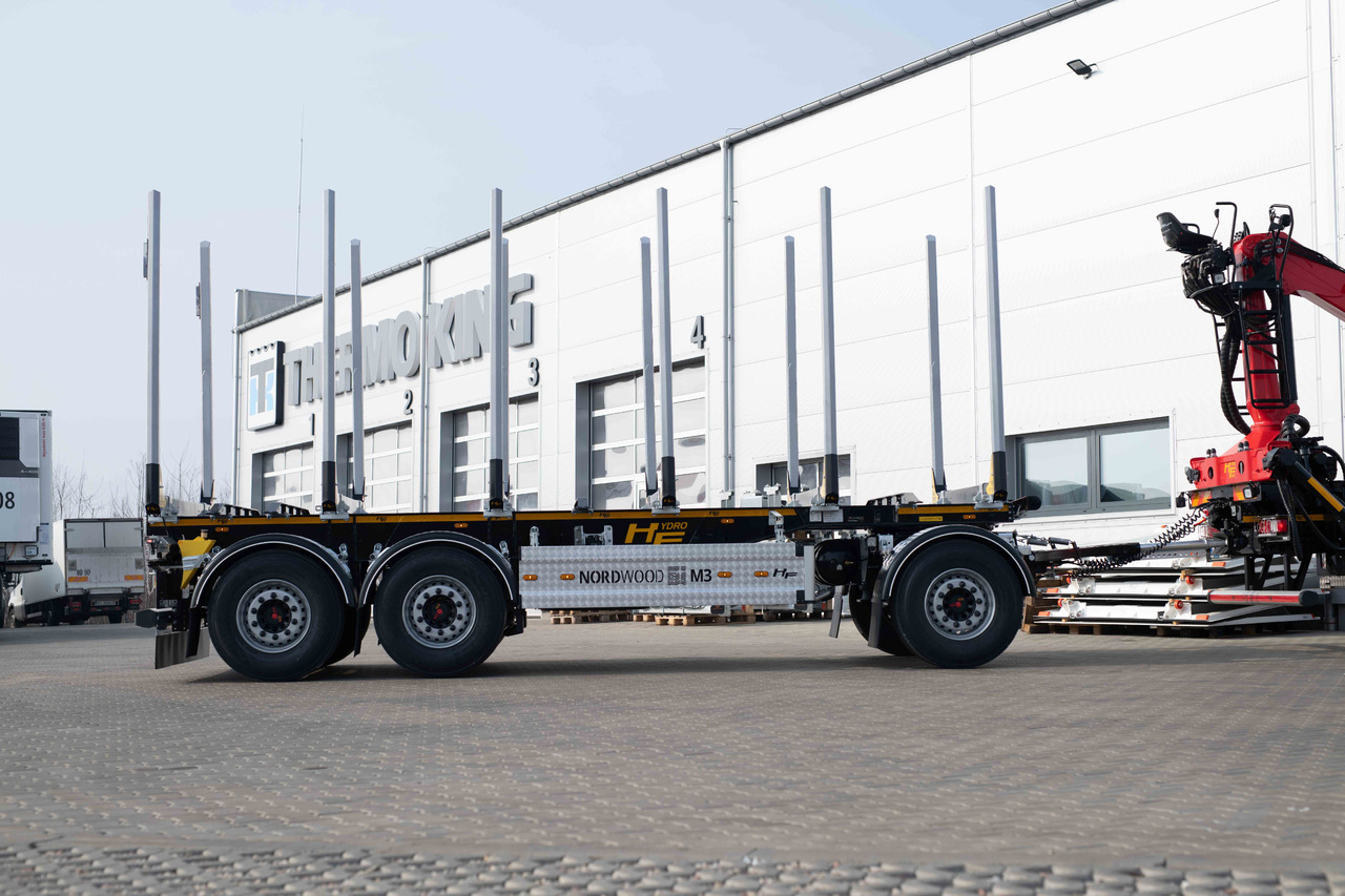 Hydrofast Przyczepa 3 - osiowa / 3 axles trailer for timber transport / 3 Achsen Anhänger für Holztransport - Log trailer: picture 4 Hydrofast Przyczepa 3 - osiowa / 3 axles trailer for timber transport / 3 Achsen Anhänger für Holztransport - Log trailer: picture 4