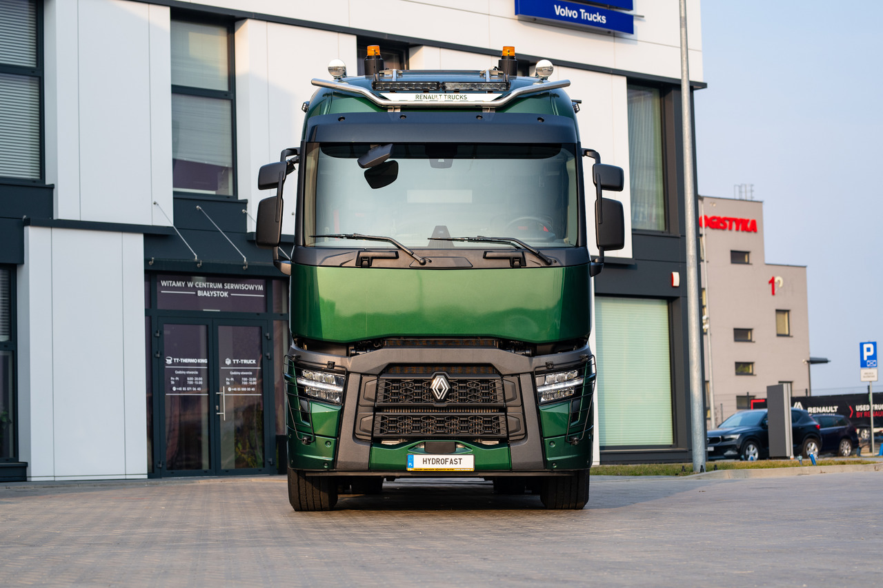 RENAULT TRUCKS C P6X4 DO DŁUŻYC na stanie / Renault type C P6x4 long timber transport body / Renault Typ C P6x4 mit langer Holztransportkonstruktion / / - Log truck, Crane truck: picture 1 RENAULT TRUCKS C P6X4 DO DŁUŻYC na stanie / Renault type C P6x4 long timber transport body / Renault Typ C P6x4 mit langer Holztransportkonstruktion / / - Log truck, Crane truck: picture 1