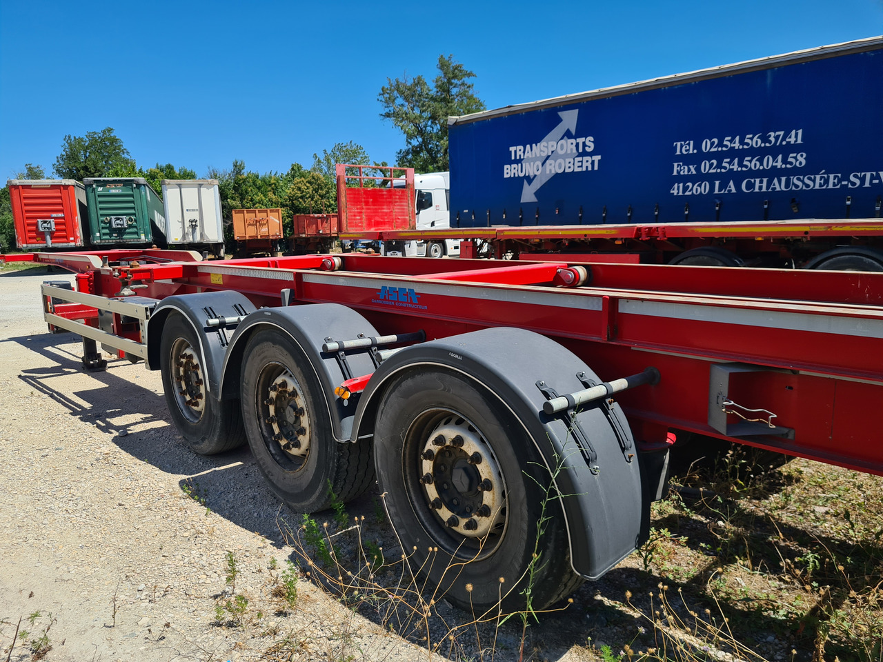 Asca chariot coulissant - Chassis semi-trailer: picture 2 Asca chariot coulissant - Chassis semi-trailer: picture 2