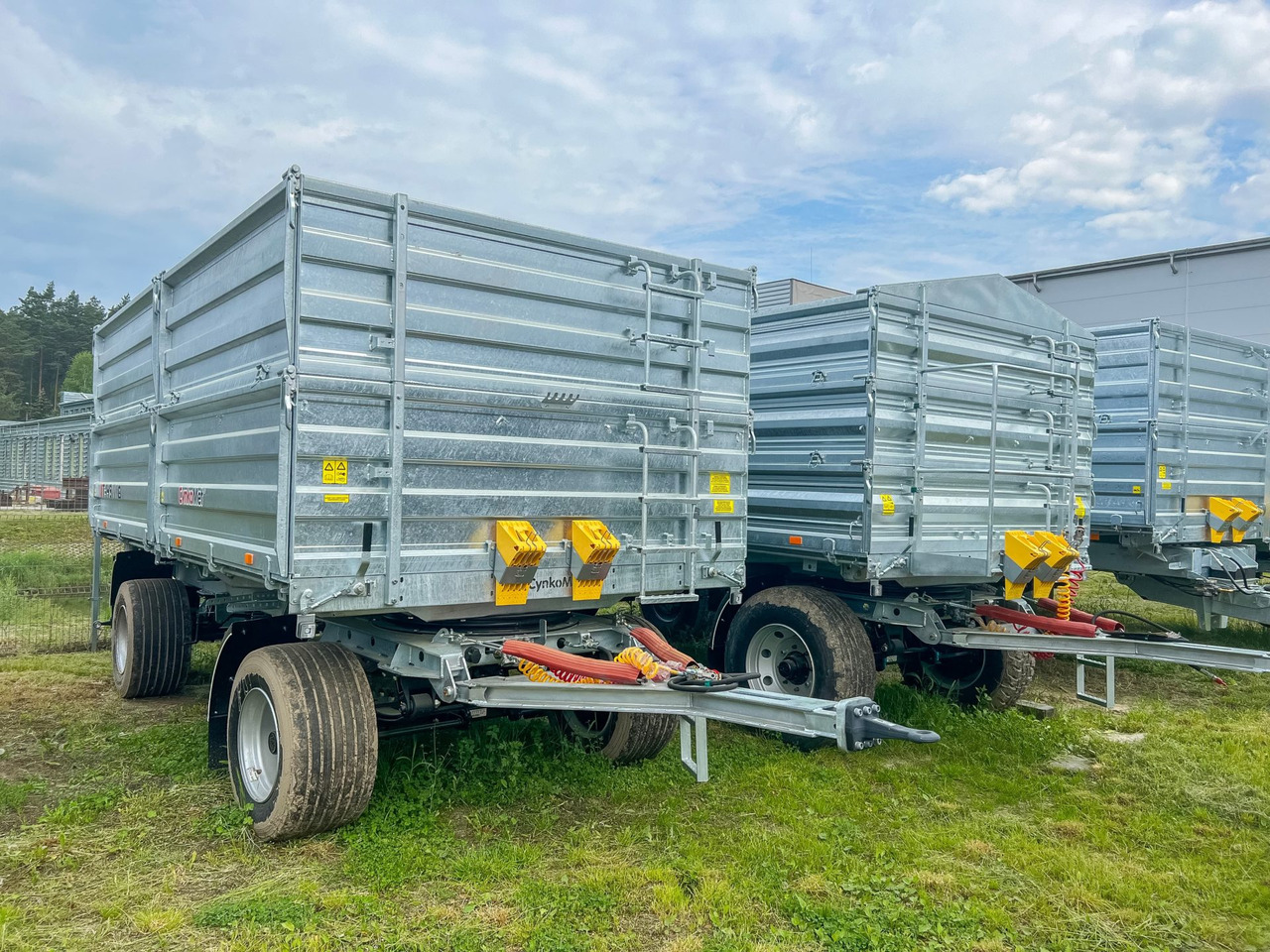 Cynkomet Anhänger / Trailer / Remorque / Rimorchio / Remolque / Двухосный прицеп / Przyczepa dwuosiowa 14 t - Farm tipping trailer/ Dumper: picture 4 Cynkomet Anhänger / Trailer / Remorque / Rimorchio / Remolque / Двухосный прицеп / Przyczepa dwuosiowa 14 t - Farm tipping trailer/ Dumper: picture 4