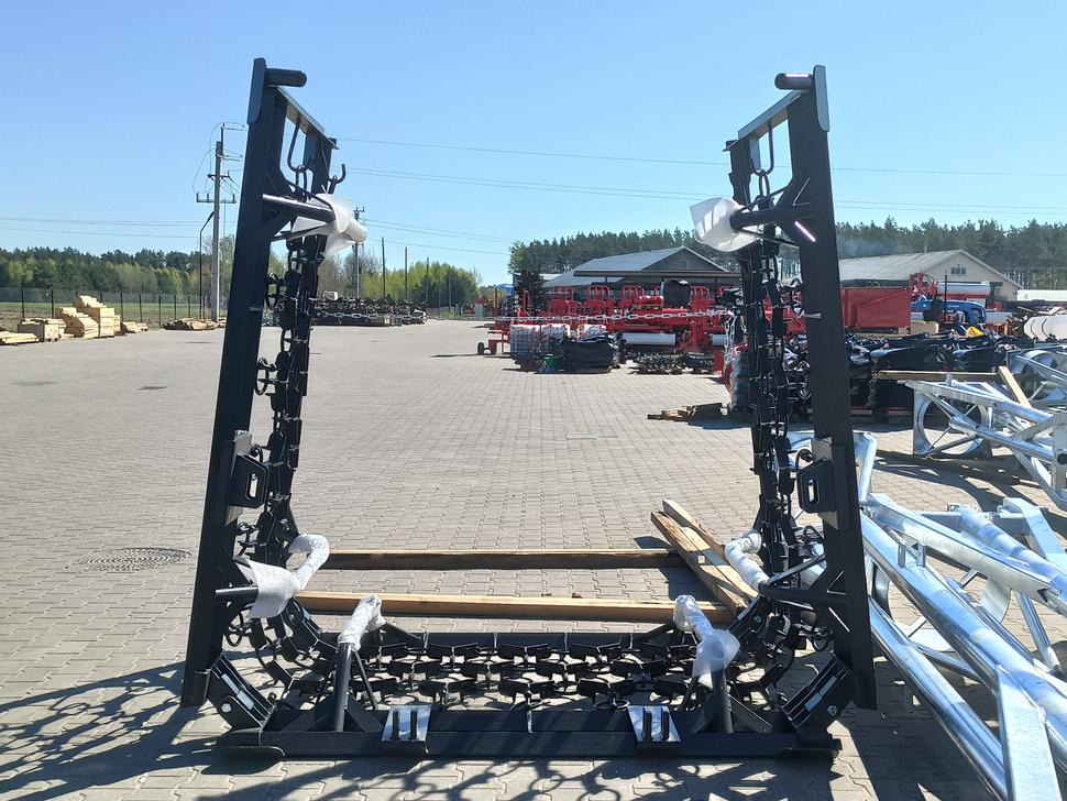 New Chain harrow METAL-TECHNIK Wiesenegge / Meadow harrow / Herse de prairie / Strigliatrice / Полевая волокуша / Włóka łąkowa 8 m: picture 6