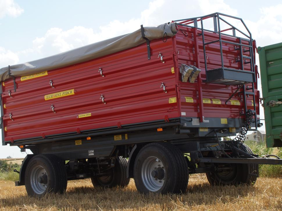 Techmont Anhänger / Trailer / Remorque / Rimorchio / Прицеп двухоосный бортовой / Przyczepa dwuosiowa PTD16 12 t - Farm tipping trailer/ Dumper: picture 2 Techmont Anhänger / Trailer / Remorque / Rimorchio / Прицеп двухоосный бортовой / Przyczepa dwuosiowa PTD16 12 t - Farm tipping trailer/ Dumper: picture 2