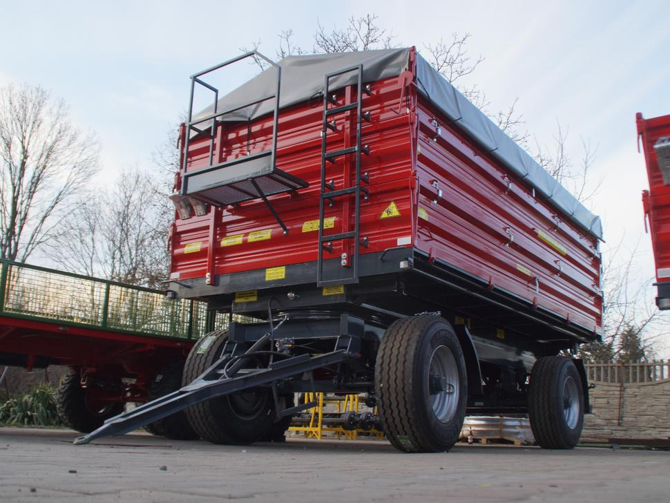 Techmont Anhänger / Trailer / Remorque / Rimorchio / Прицеп двухоосный бортовой / Przyczepa dwuosiowa PTD16 12 t - Farm tipping trailer/ Dumper: picture 1 Techmont Anhänger / Trailer / Remorque / Rimorchio / Прицеп двухоосный бортовой / Przyczepa dwuosiowa PTD16 12 t - Farm tipping trailer/ Dumper: picture 1