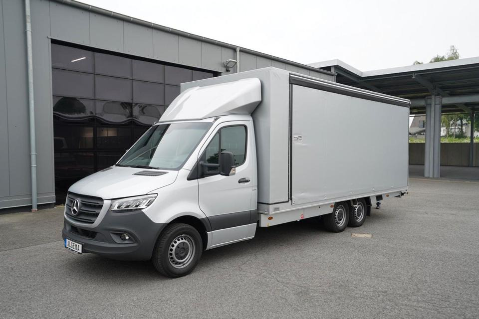 Mercedes-Benz Sprinter 619 ALGEMA BLITZLADER 2 - GESCHLOSSEN - Autotransporter truck, Van: picture 3 Mercedes-Benz Sprinter 619 ALGEMA BLITZLADER 2 - GESCHLOSSEN - Autotransporter truck, Van: picture 3