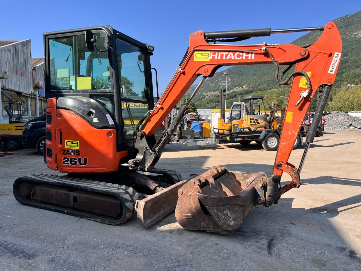 Hitachi ZX26U-5A MINI PELLE 2,7T - Mini excavator: picture 4 Hitachi ZX26U-5A MINI PELLE 2,7T - Mini excavator: picture 4