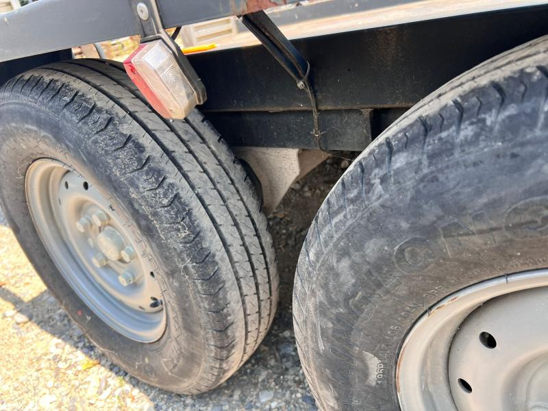 Low loader trailer MANDRINOISE REMORQUE PORTE ENGINS 2 ESSIEUX 3T5 2020: picture 9