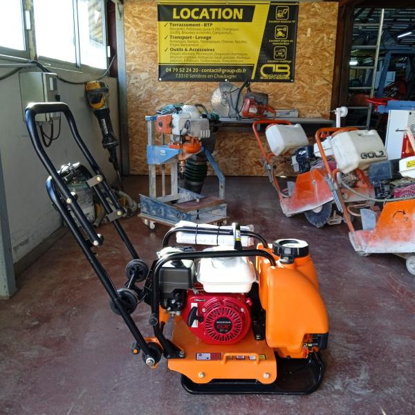 SPATPAC Plaque vibrante MS90-4U NEUVE - Vibratory plate: picture 1 SPATPAC Plaque vibrante MS90-4U NEUVE - Vibratory plate: picture 1