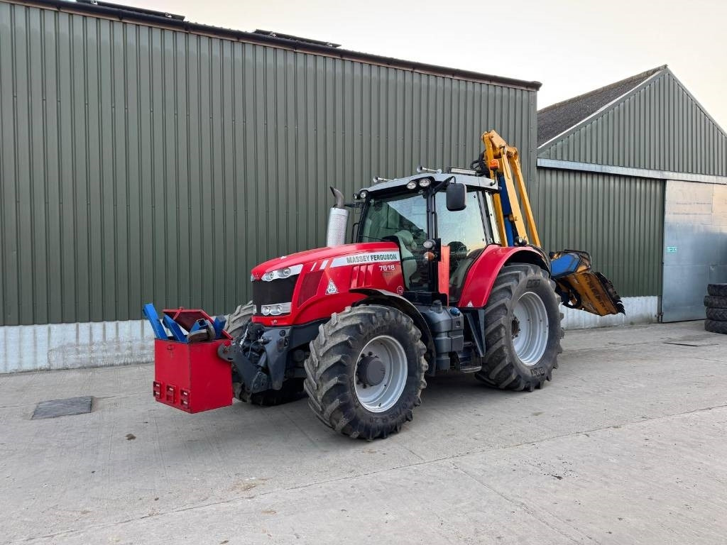 Massey Ferguson 7618 Dyna VT c/w Bomford Falcon Evo 6.5 - Farm tractor: picture 1 Massey Ferguson 7618 Dyna VT c/w Bomford Falcon Evo 6.5 - Farm tractor: picture 1