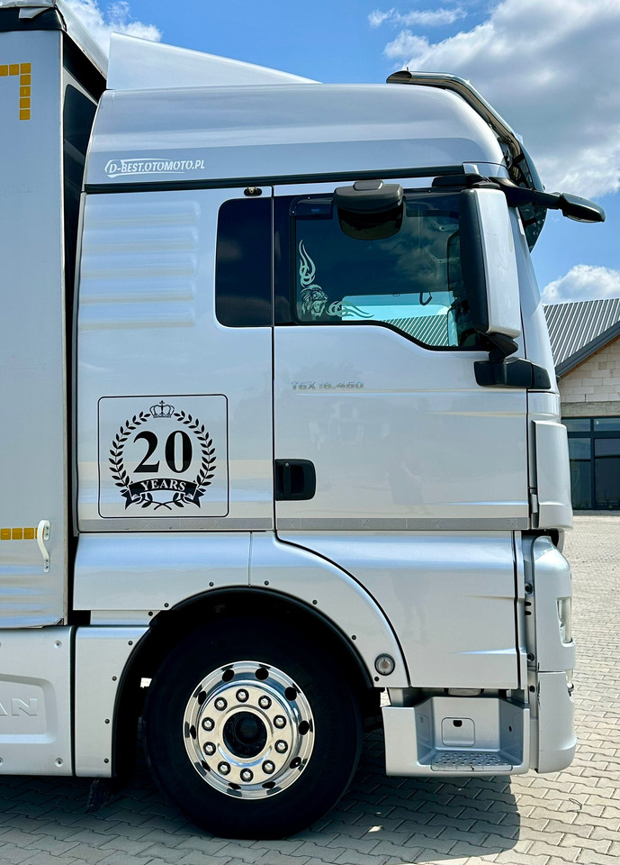 Curtainsider truck MAN TGX 18.460 / FIRANKA / 20 EUROPALET / ALUSY / SKÓRY / 260 TYS KM / 2019 ROK / Z NIEMIEC: picture 15