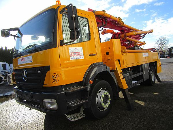 PUTZMEISTER M20.4 - MB 1929 4x2 - Concrete pump truck: picture 2 PUTZMEISTER M20.4 - MB 1929 4x2 - Concrete pump truck: picture 2