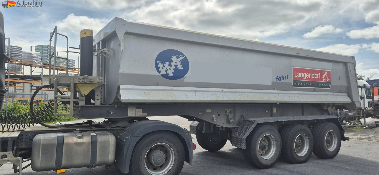 Langendorf SKS-HS 24/29 24 cbm, einsatzbereit - Tipper semi-trailer: picture 1 Langendorf SKS-HS 24/29 24 cbm, einsatzbereit - Tipper semi-trailer: picture 1