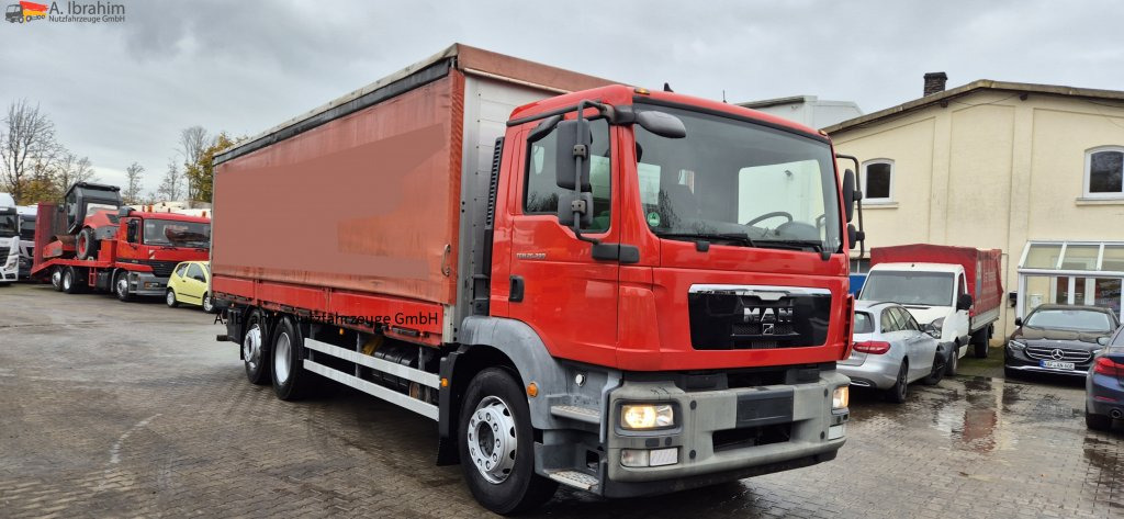 Curtainsider truck MAN 26.290 6x2 Pritsche Plane Schiebeplane, Edscha, 8.00 m Ladefläche: picture 9