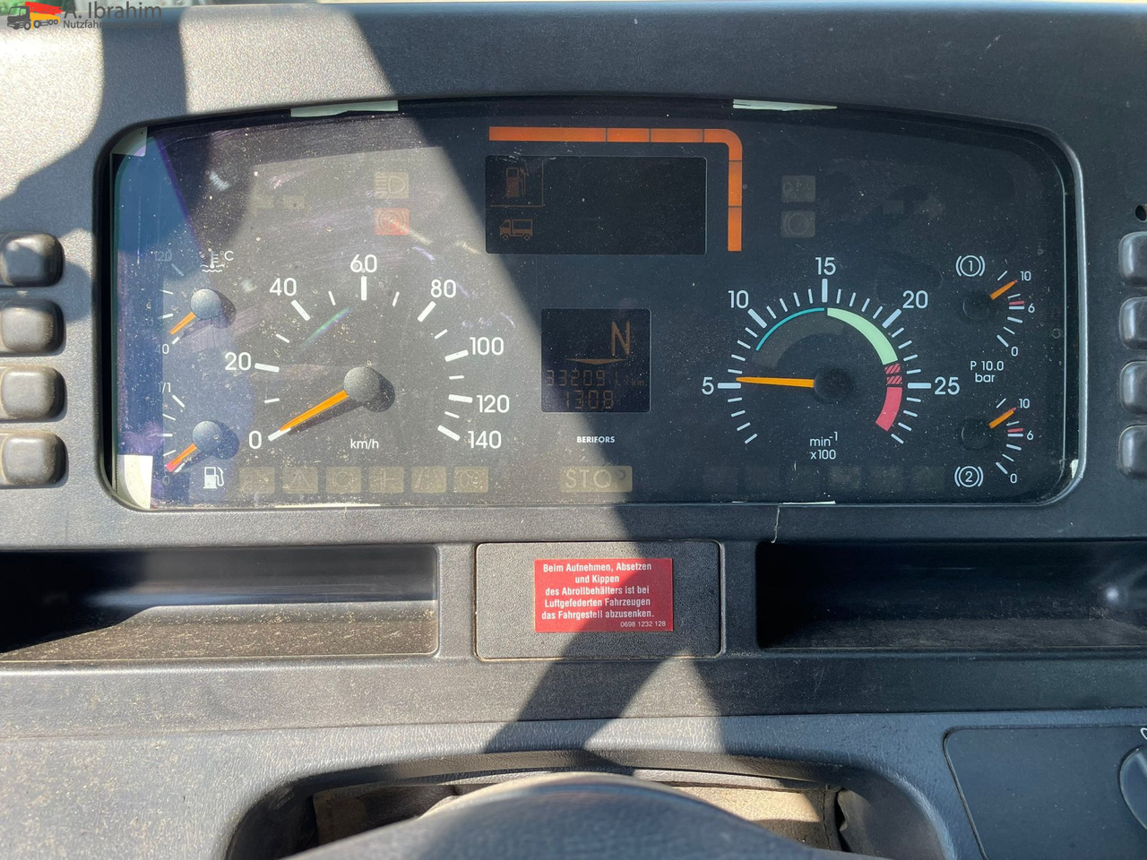 Hook lift truck Mercedes-Benz 2643 6x4 | Blatt Luft | Meiller Haken, mp1: picture 14