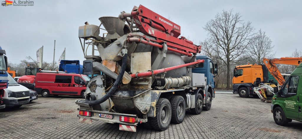Mixer pump truck Mercedes-Benz 3241 PM 21-3   Liebherr 7 cbm PUMI Putzmeister Liebherr: picture 10