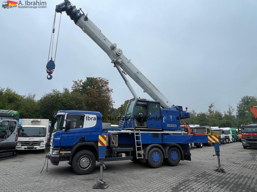 Scania Liebherr LTF 1035 30Meter Mast | 6x4 | 2 Motors - Mobile crane: picture 1 Scania Liebherr LTF 1035 30Meter Mast | 6x4 | 2 Motors - Mobile crane: picture 1