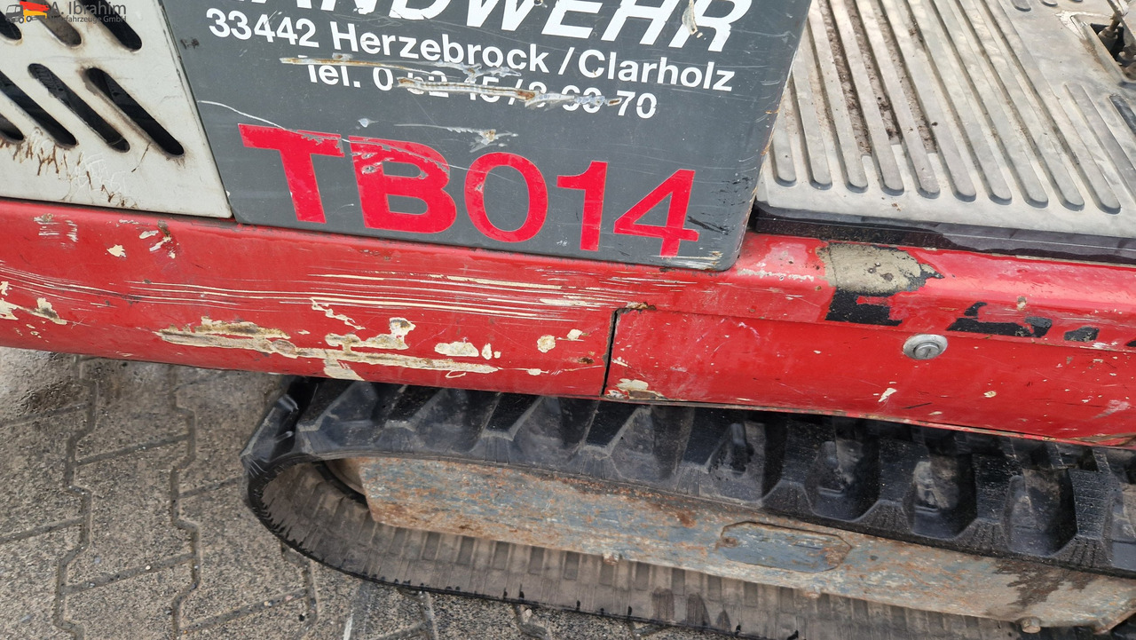 Leasing of  Takeuchi TB 014 Minibagger Zustand gut Takeuchi TB 014 Minibagger Zustand gut: picture 15