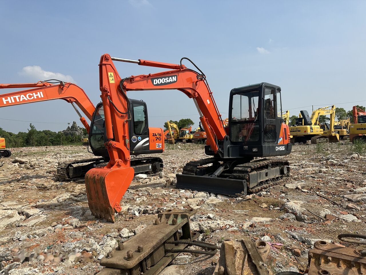 Doosan DH55 - Crawler excavator: picture 5 Doosan DH55 - Crawler excavator: picture 5