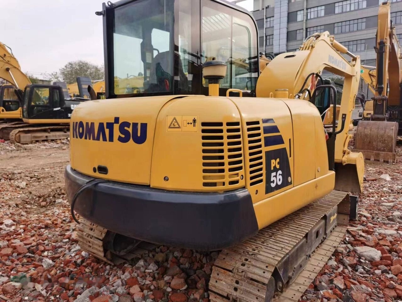 Komatsu PC56 - Mini excavator: picture 4 Komatsu PC56 - Mini excavator: picture 4