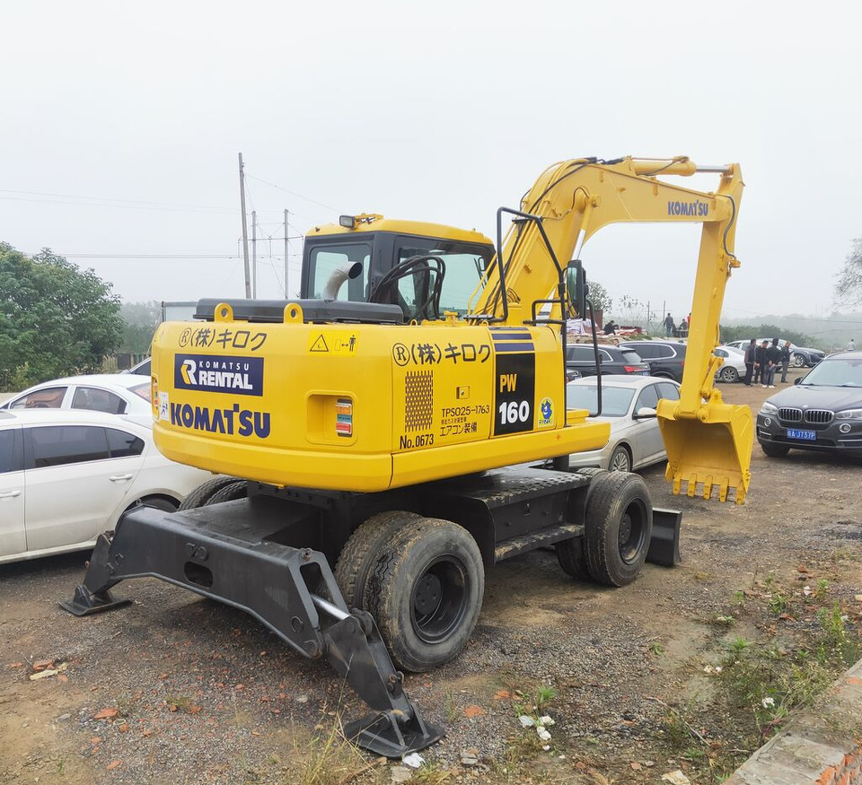Komatsu PW160 - Crawler excavator: picture 5 Komatsu PW160 - Crawler excavator: picture 5